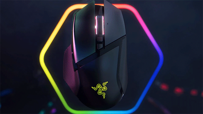 Razer Basilisk V3 Pro Wireless Gaming Mouse, Customizable RGB